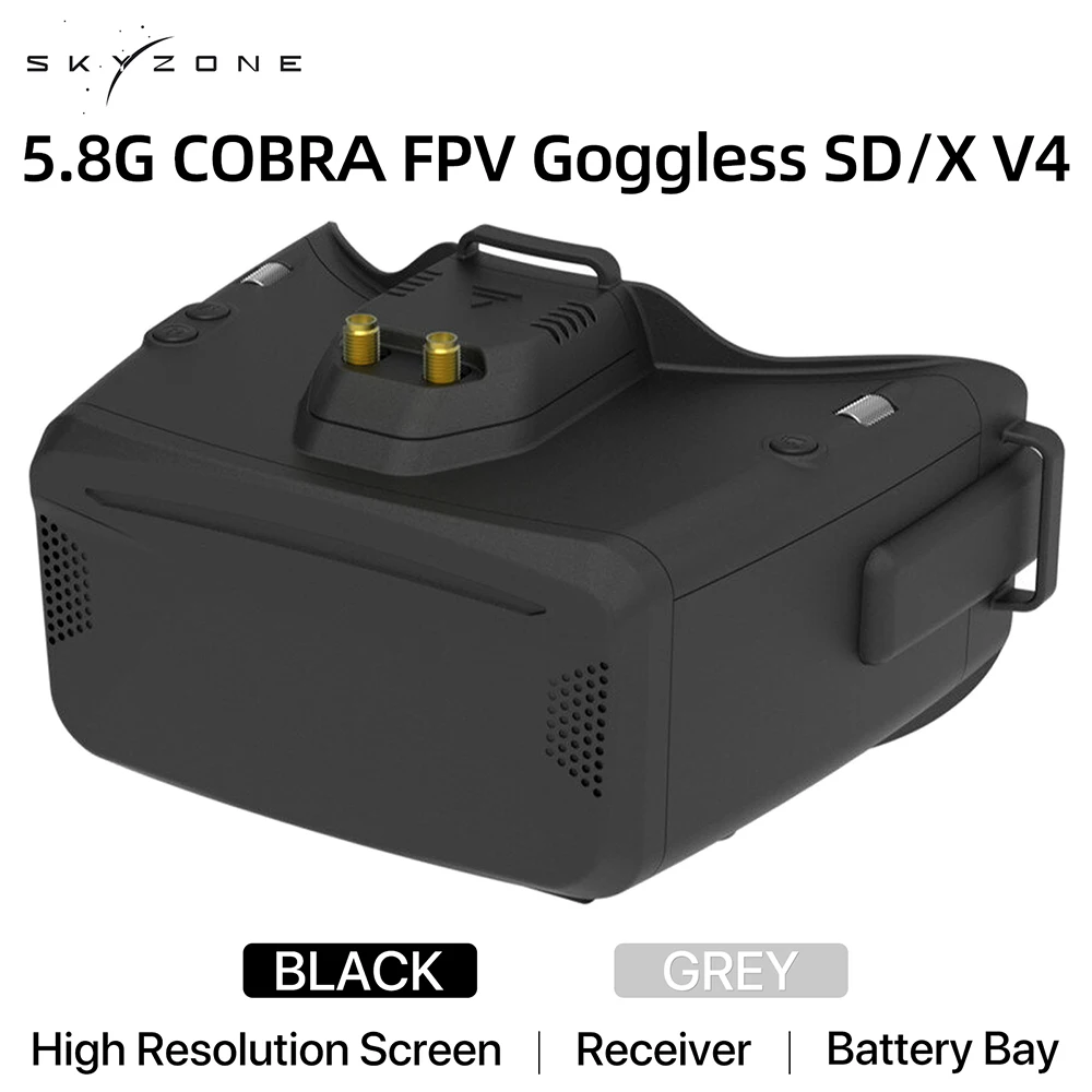 Skyzone Cobra X V2 Fpv Goggles - SKYZONE Cobra SD X V4 FPV-videobril