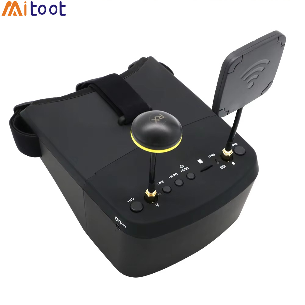 Skyzone Cobra X V2 Fpv Goggles - LS800D 5 Inch 800*480 FPV Videobril