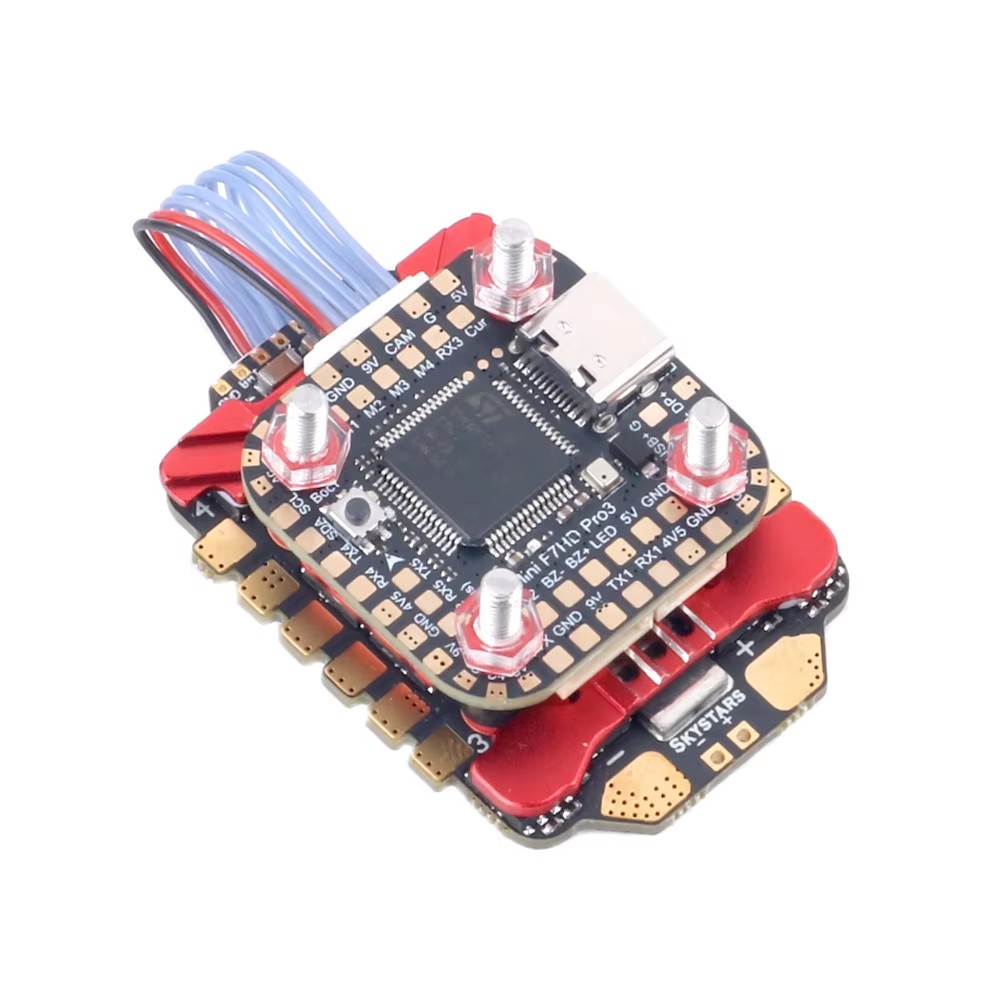 SKYSTARS F722FC & AM32 55A 4IN - Foxeer Reaper F4 128K 65A Esc recensie en prijs